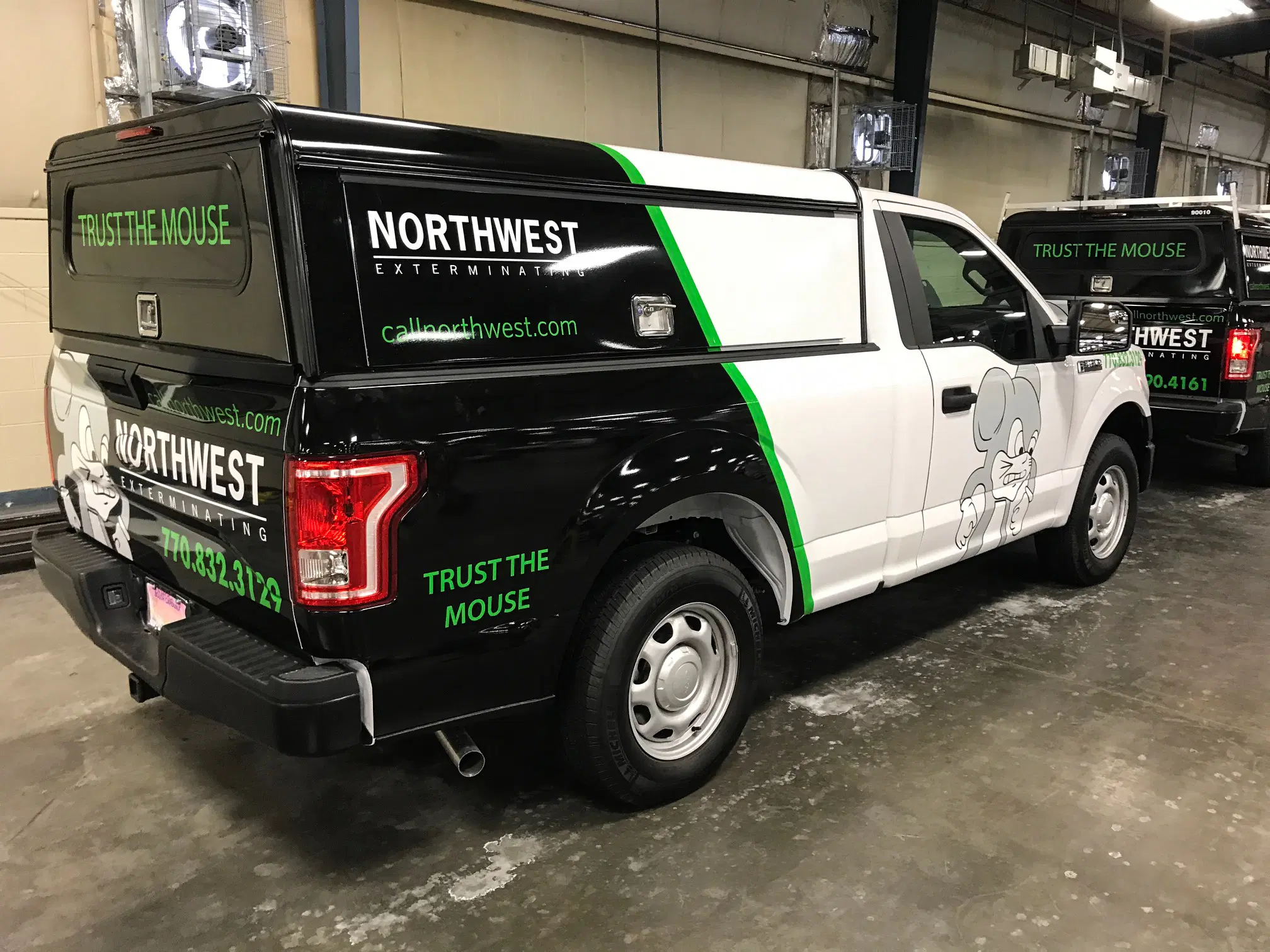 NorthWest service van with fresh graphics